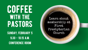 Coffee with the Pastors